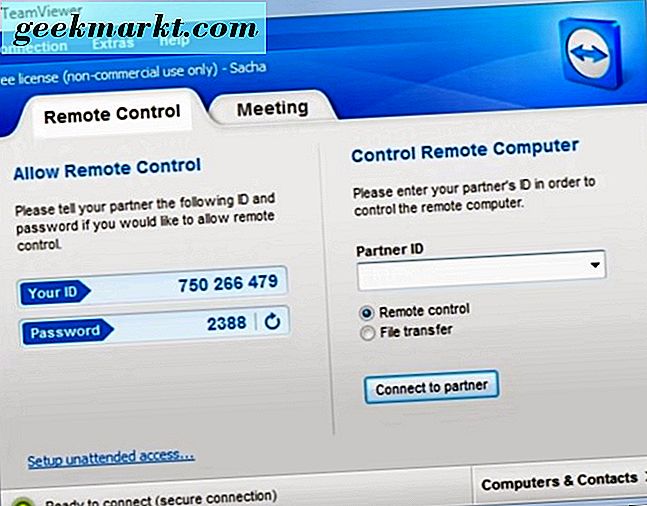 how to use teamviewer to control your tablet
